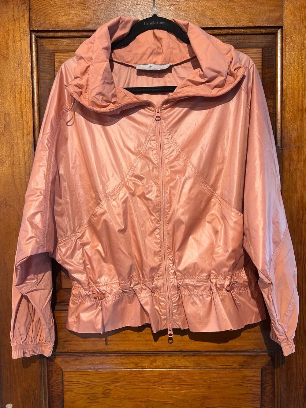 adidas by Stella McCartney Packable Windbreaker Jacket Pink Size S